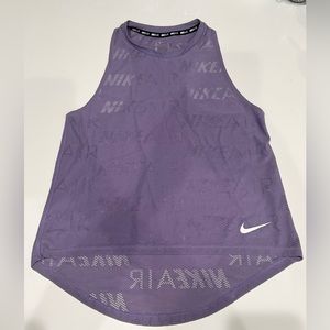Nike Mesh Breathable Purple Tank